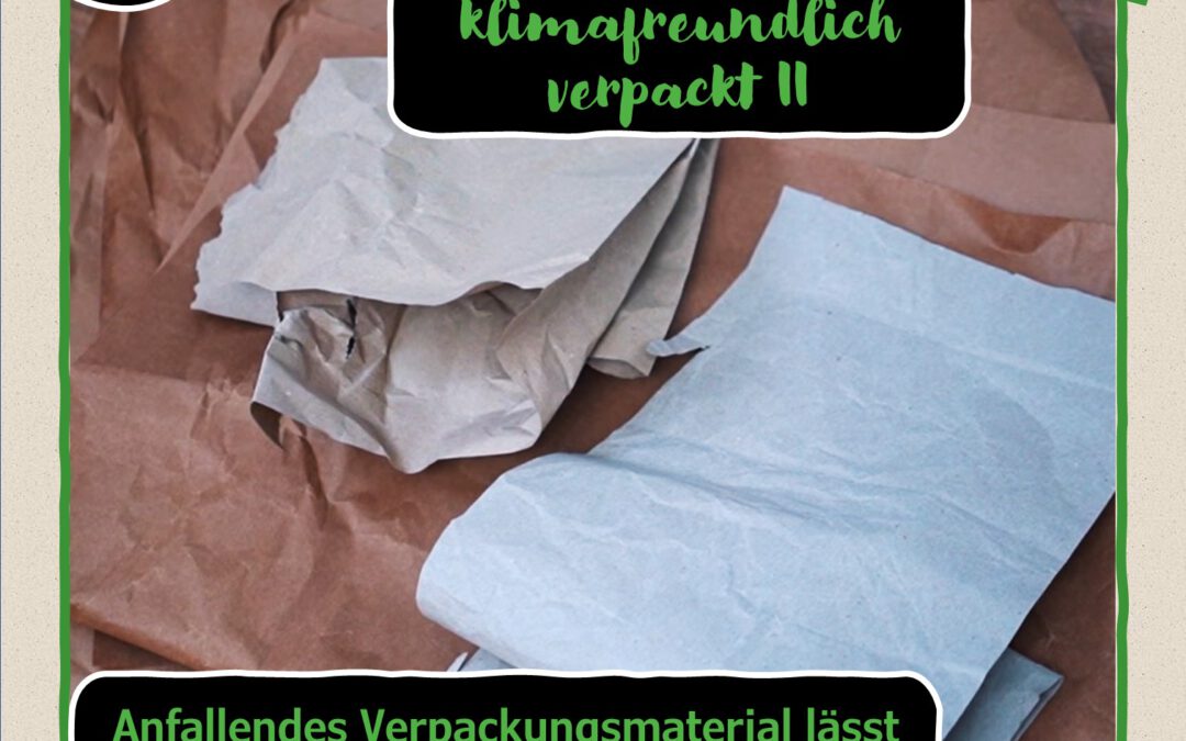 20. Türchen:  Geschenke klimafreundlich verpackt II